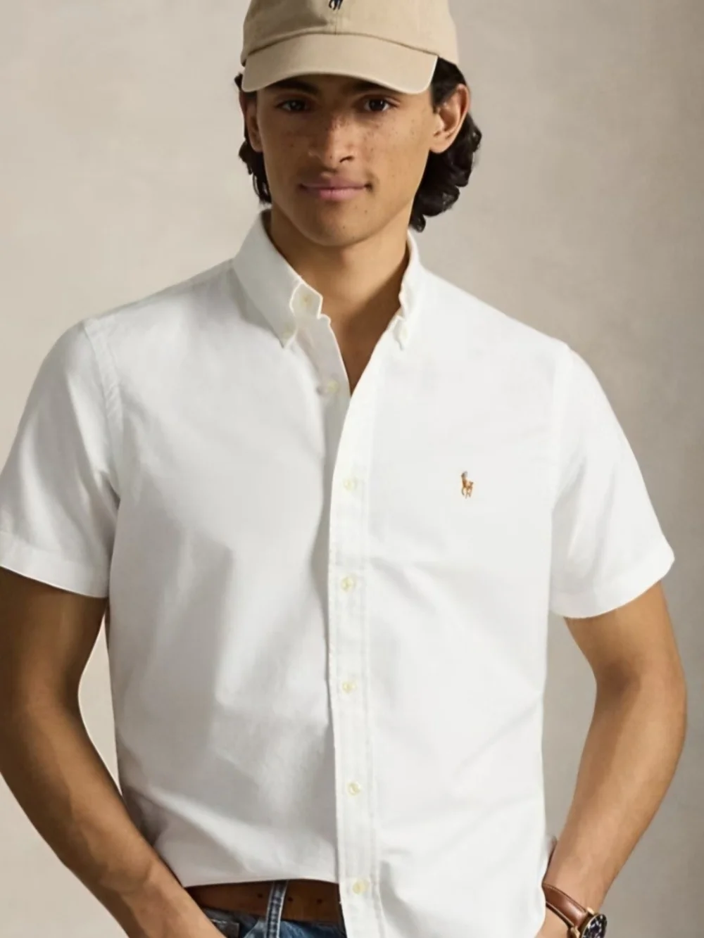 Polo Ralph Lauren white short